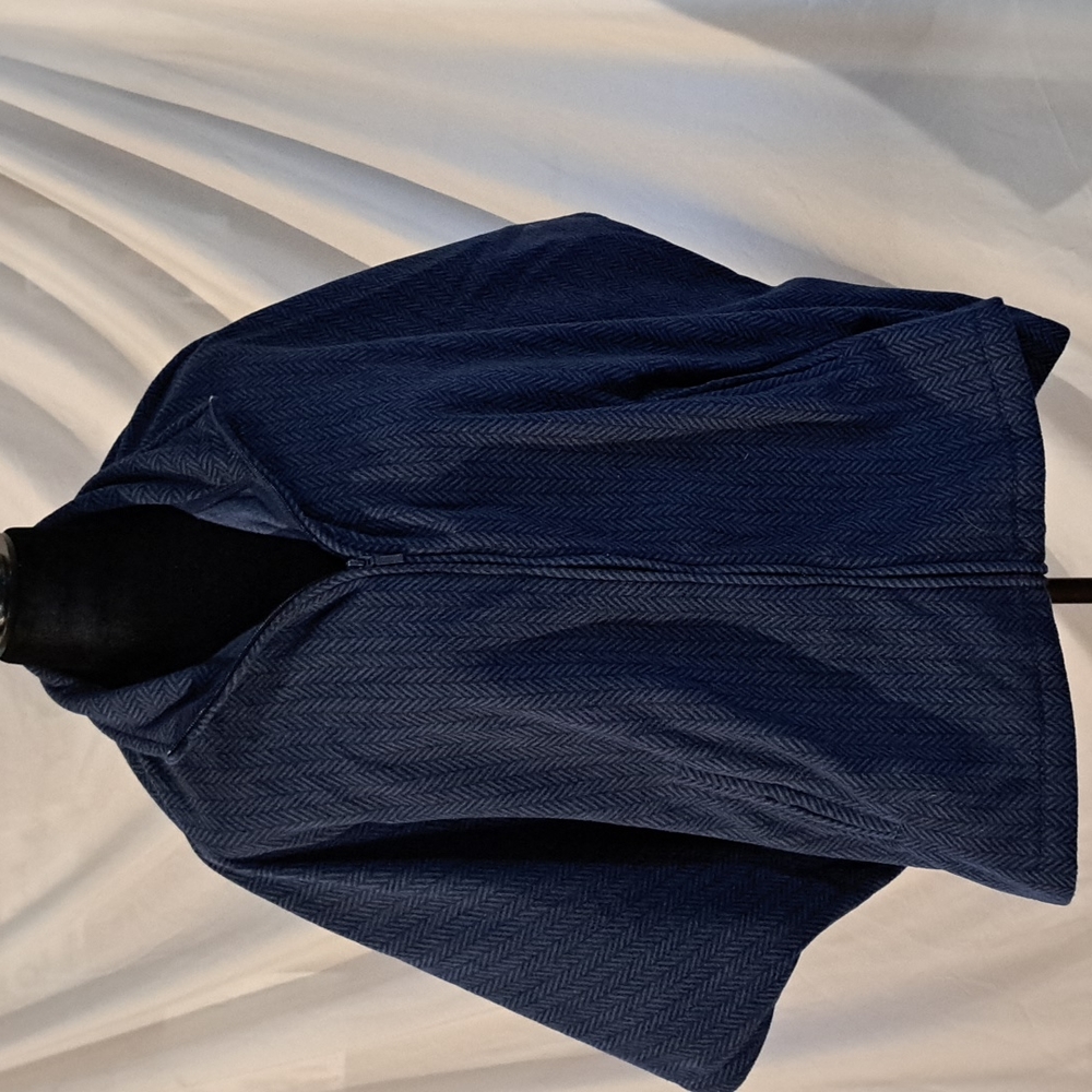LL Bean sz Medium poncho cardigan bat wing style super warm and soft like new
